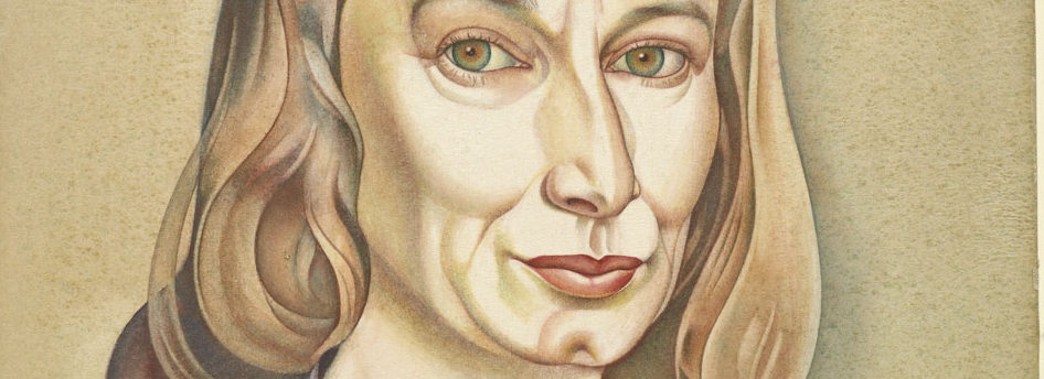 Rita Angus self portrait (detail)